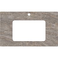 Столешница Kerama Marazzi PL3.VT280\80 Plaza Classic Neo под раковину, 80 см, Парнас/пепельный лаппатированный Столешница Kerama Marazzi PL3.VT280\80 Plaza Classic Neo под раковину, 80 см, Парнас/пепельный лаппатированный