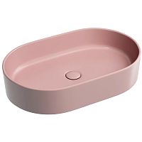 Умывальник Ceramica Nova CN6048MP Element, чаша накладная 60.8х38.5 см, розовый матовый