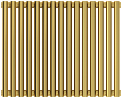 Радиатор Сунержа 03-0302-5015 Эстет-11 отопительный н/ж 500х675 мм/ 15 секций, золото