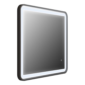 Зеркало IDDIS, CLO8000i98 Cloud 80х70 см, черный
