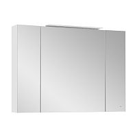 Зеркальный шкаф Roca A857648501 Oleta с подсветкой, 100х70 см, белый матовый