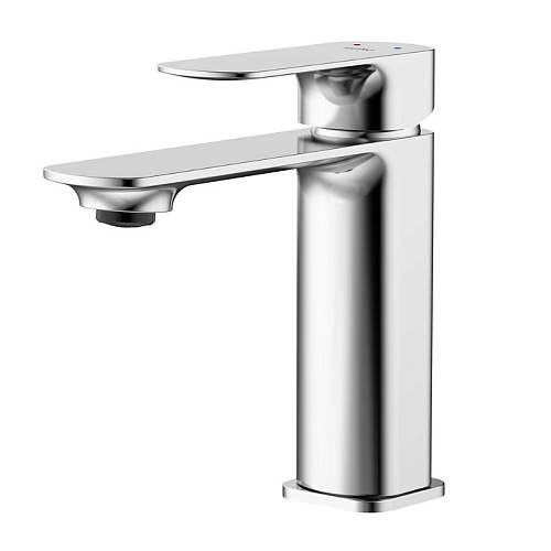 Смеситель Aquame AQM6310CR Monza для раковины, гладкий, хром Смеситель Aquame AQM6310CR Monza для раковины, гладкий, хром