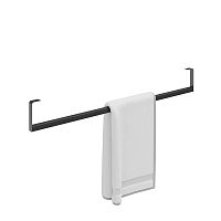 Держатель Kerama Marazzi LO.trl.90\BLK.M Logica для полотенец к раковинам Logica 90, черный матовый