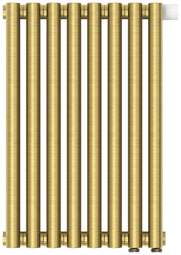 Радиатор Сунержа 051-0312-5008 Эстет-11 отопительный н/ж EU50 500х360 мм/ 8 секций, состаренная латунь