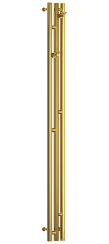 Полотенцесушитель электрический Сунержа 03-5845-1511 Терция 3.0 РЭБ, 1500х106 мм правый, золото