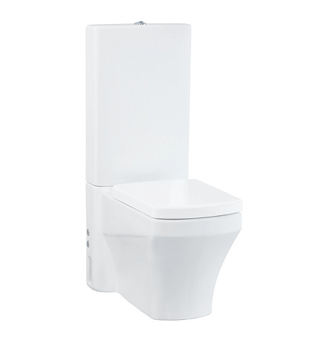 Чаша унитаза-биде Creavit SO361-00CB00E-0000 Sorti напольный 37х64 см, без бачка и сиденья, белый глянец