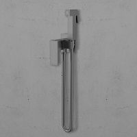Гигиенический душ Vincea VHFW-102GM в комплекте со смесителем, вороненая сталь