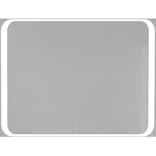 Зеркало Jorno Mоl.02.92/W Modul 100х70 см, с подсветкой и сенсорным выключателем купить недорого в интернет-магазине Керамос