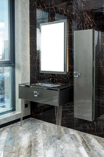 Столешница стекло 80 см Armadi Art LUCIDO 852-080-GR купить недорого в интернет-магазине Керамос Столешница стекло 80 см Armadi Art LUCIDO 852-080-GR купить недорого в интернет-магазине Керамос