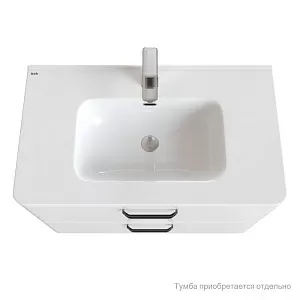 Умывальник мебельный IDDIS,0108000i28 Optima Home 80х47 см, белый