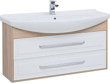 Тумба с раковиной Aquanet 00212629 Остин, 121х48 см, белая Тумба с раковиной Aquanet 00212629 Остин, 121х48 см, белая