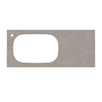 Столешница Kerama Marazzi MA.2.1.SG519920R\120 Magica для раковин, встраиваемых сверху, 120 см, Риккарди/серый матовый Столешница Kerama Marazzi MA.2.1.SG519920R\120 Magica для раковин, встраиваемых сверху, 120 см, Риккарди/серый матовый