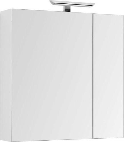 Зеркальный шкаф Aquanet 00202089 Йорк без подсветки, 85х87 см, белый снят с производства