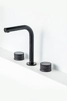 Смеситель на столешницу Boheme PRESTIGE 152-B-PR черный