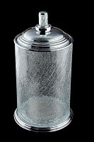Ведро Boheme 10914-CRST-CH Murano Cristal мусорное, стекло, хром