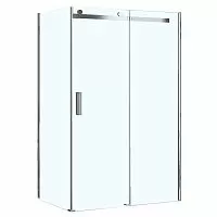 Душевое ограждение Loranto CS-22111-120*100 Neo 190х100х120 см универсальная, цвет профиля хром