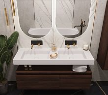 Столешница моноблок 140х45х10 Armadi Art FLAT ST 888-140