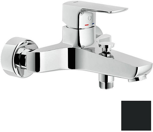 Смеситель для ванны Nobili Acquaviva VV103110/1BM черный Смеситель для ванны Nobili Acquaviva VV103110/1BM черный