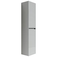 Шкаф-пенал Sancos PCN35W Cento подвесной, 35х160 см, белый глянец Шкаф-пенал Sancos PCN35W Cento подвесной, 35х160 см, белый глянец