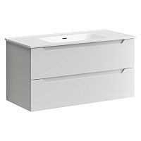 Тумба Sancos NR2.0100W Norma 2.0 под раковину 99х45 см, подвесная, белый глянец Тумба Sancos NR2.0100W Norma 2.0 под раковину 99х45 см, подвесная, белый глянец
