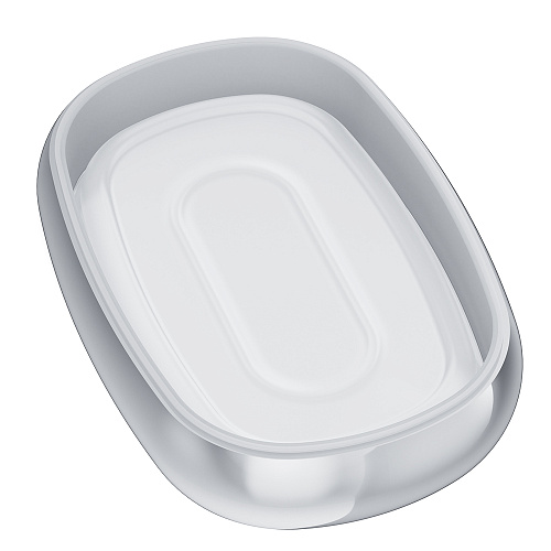 Стеклянная мыльница AM.PM A3031200 Sensation, отдельностоящая, хром купить недорого в интернет-магазине Керамос