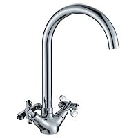 Смеситель Rossinka RS42-72 RS42 для кухни, хром