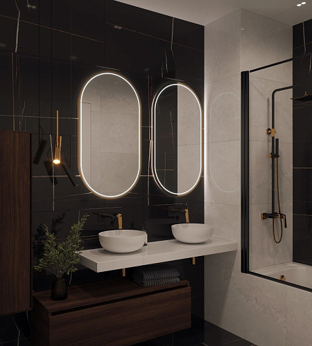 Столешница прямая 121х46х7 Armadi Art FLAT NERO MARQUINA 869-120-NM купить недорого в интернет-магазине Керамос