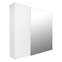 Зеркальный шкаф Loranto CS00086971 Santorini 70х80 см, белый глянцевый