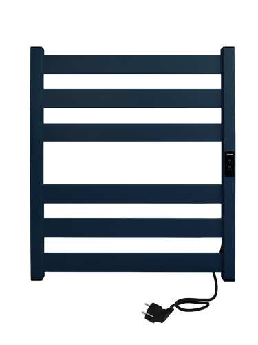 Электрический полотенцесушитель INDIGO LСLOKS5E60-50MFRt Oktava Slim 5 без полочки, синий