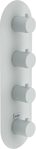 Термостатический смеситель для ванны Nobili  Live WE00104/TWM на 4 выхода белый, матовый