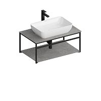 Структура Kerama Marazzi PL.N.80.02\BLK.M Plaza Next 80 металлическая подвесная, черный матовый Структура Kerama Marazzi PL.N.80.02\BLK.M Plaza Next 80 металлическая подвесная, черный матовый