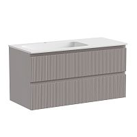 Тумба Sancos SNT100LSM Snob T под раковину 99.5х44.5 см, подвесная, левая, Doha Soft Тумба Sancos SNT100LSM Snob T под раковину 99.5х44.5 см, подвесная, левая, Doha Soft