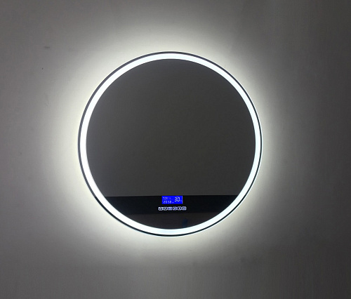 Зеркало Belbagno SPC-RNG-800-LED-TCH-RAD, с подсветкой, 80х80 см купить недорого в интернет-магазине Керамос