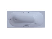 Чугунная ванна Aquatek AQ8050FH-00 Гамма 150х75 см, белая