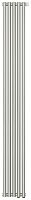 Радиатор Сунержа 00-0321-1805 Эстет-0 отопительный н/ж EU50 правый 1800х225 мм/ 5 секций, без покрытия