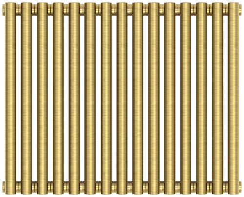Радиатор Сунержа 051-0302-5015 Эстет-11 отопительный н/ж 500х675 мм/ 15 секций, состаренная латунь