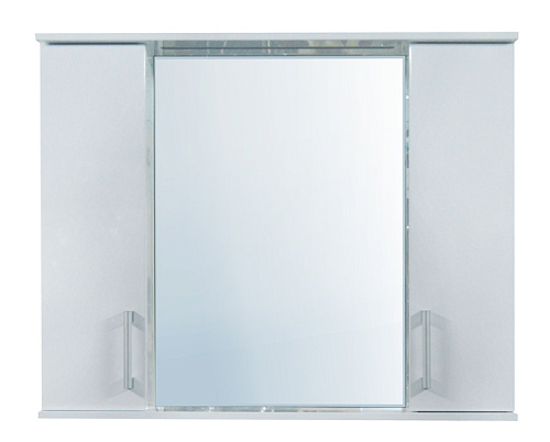 Зеркальный шкаф Loranto CS00060049 Модерн, 90х74 см, белый купить недорого в интернет-магазине Керамос