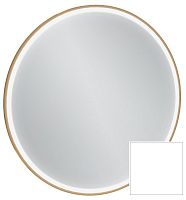 Зеркало Jacob Delafon EB1290-F30 ODEON RIVE GAUCHE, 90 см, с подсветкой, рама белый сатин