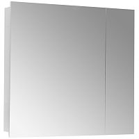 Зеркальный шкаф Акватон 1A267202LH010 Лондри подвесной 80x75 см, белый глянец