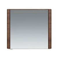 Зеркальный шкаф AM.PM M30MCR0801NF Sensation, правый, 80х70 см, с подсветкой, орех