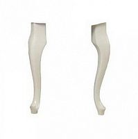 Ножки Акватон 1A155403XX010 Венеция, фигурные, белый