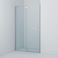 Душевая дверь IDDIS, SLI6CH2i69 Slide распашная 120х195 см, глянцевый алюминиевый профиль