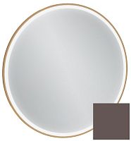 Зеркало Jacob Delafon EB1290-S32 ODEON RIVE GAUCHE, 90 см, с подсветкой, рама светло-коричневый сатин