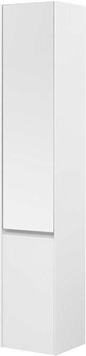 Шкаф-пенал Aquanet 00249946 Гласс напольный, 180х35 см, белый купить недорого в интернет-магазине Керамос