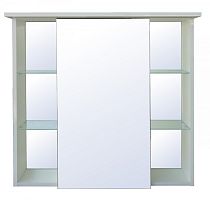 Зеркальный шкаф Loranto CS00046071 Модерн, 80х82 см, белый