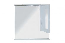 Зеркальный шкаф Loranto CS00068068 Модерн, 80х80 см, белый