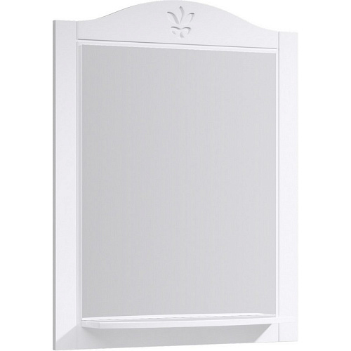 Зеркало Aqwella FR0207 Franchesca подвесное 75х93 см, белый купить недорого в интернет-магазине Керамос