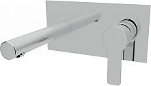 Cezares DOLCE-BLS2-01-Cr Встраиваемый смеситель для раковины с донным клапаном, хром, ручки хромированные