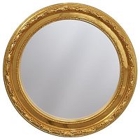 Зеркало Caprigo PL301-ORO в Багетной раме, 87х87 см, золото