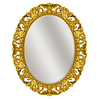 Зеркало Caprigo PL040-ORO в Багетной раме, 80х100 см, золото